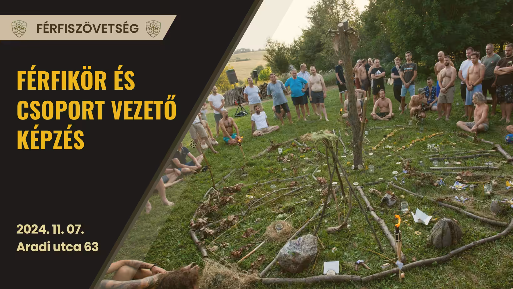 Férfiszövetség - Férfikör és csoport vezető képzés