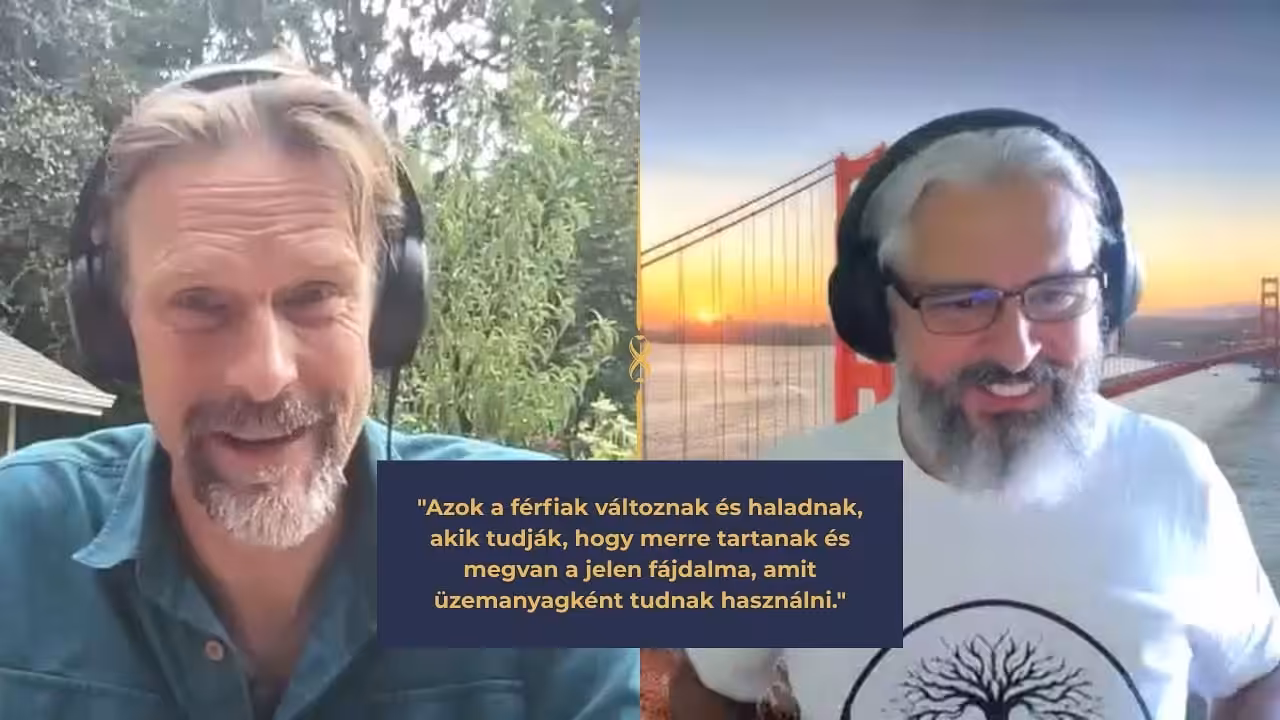 A Férfi Útja Podcast S04E10 – Mi kell a változáshoz? – Beszélgetés Shems Heartwell-el