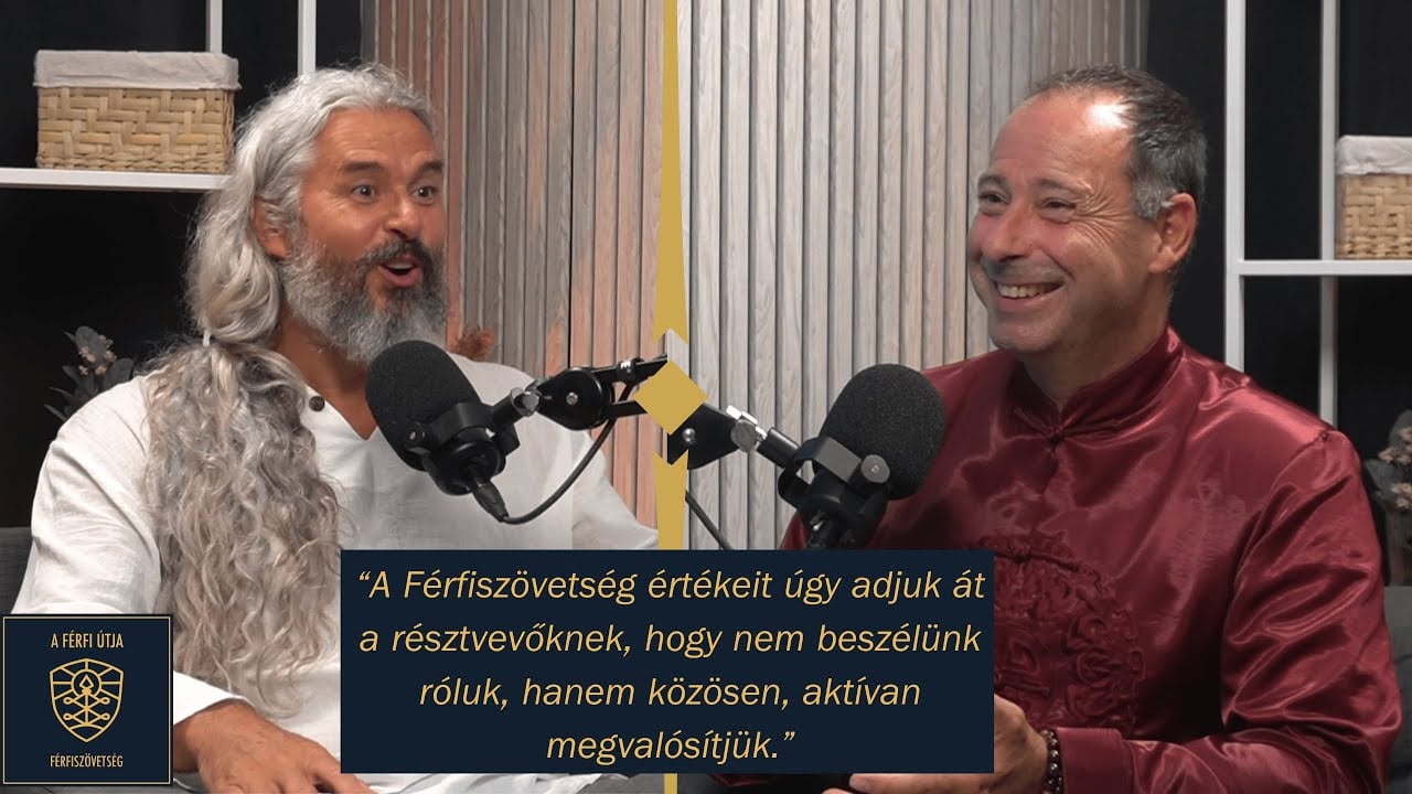A Férfi Útja Podcast S04E08 –  Beavatások – Beszélgetés Tarr Bencével